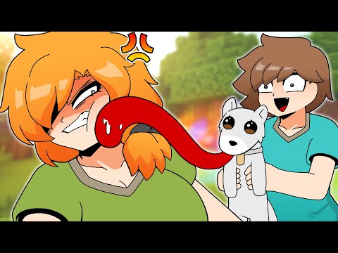 늑대를 줍다 - Pick up a Wolf | Minecraft anime