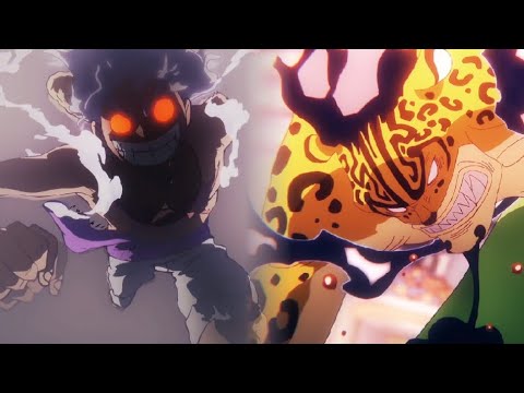 Luffy vs Rob Lucci Rematch ~ One Piece Ep 1100 ワンピース